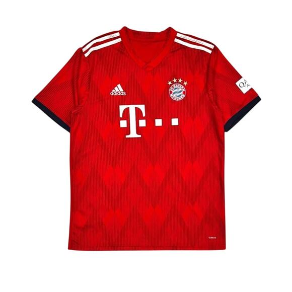 ★ Adidas FB Bayern Munich Red Home Jersey 2018 - 2019 ★ - Picture 1 of 9
